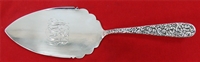 REPOUSSE by Jenkins & Jenkins All Sterling Silver PIE SERVER with RAISED SIDES 
