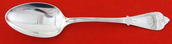 SERVING SPOON with knobs, 8 5/8" Mono