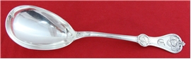 STRAWBERRY OVOID SERVING SPOON, Mono