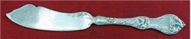 LES CINQ FLEURS Sterling Silver FLAT-HANDLED 7 1/8" FISH KNIFE