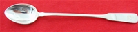 OLD ENGLISH TIPT BY GORHAM STERLING SILVER Iced Teaspoon, 7 1/2"