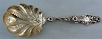  ICE SPOON Gold Washed Mono, 8 7/8"