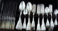 TIFFANY PALM FLATWARE SET 126 Pieces