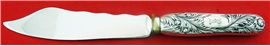 CHRYSANTHEMUM FISH KNIFE, WAVY EDGE BLADE, MONO