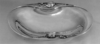 Blossom Sterling Silver Oval Bowl, #2A, No Mono