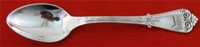  DEMITASSE SPOON with knobs , 4"