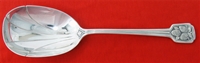 Strawberry Deco Berry Spoon Ribbed, Mono 