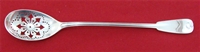  PALM OLIVE SPOON,PIERCED , No Mono 