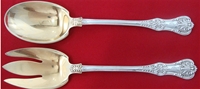 SALAD SET, AS, GW, 10 1/8"