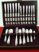 SAINT DUNSTAN Chased Flatware Set
