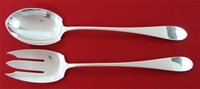  Long-Handled Salad Set, 11 3/8", Mono