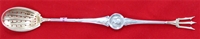 MEDALLION by Tiffany  10 5/8" OLIVE FORK 