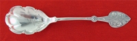  STRAWBERRY PATTERN BRITE CUT SUGAR SPOON, 6" 