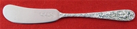 Flat Handle Butter Spreader all sterling , 5 7/8", Mono