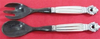 CAVIAR SERVING SPOON AND FORK SET