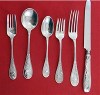 AUDUBON ONE PLACE SETTING OF 6 PIECES, No Mono