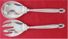 ACORN SALAD SET, 8 7/8"