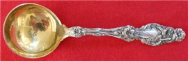  BOUILLON SPOON, Gold Wash