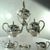 6-PC TEA & COFFEE SET w/KETTLE ON STAND