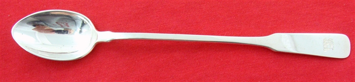 OLD ENGLISH TIPT BY GORHAM STERLING SILVER Iced Teaspoon, 7 1/2"