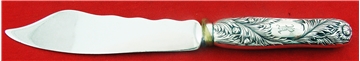 CHRYSANTHEMUM FISH KNIFE, WAVY EDGE BLADE, MONO