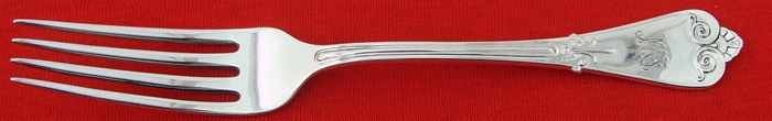 LUNCH FORK with knobs, 7 1/8" Mono