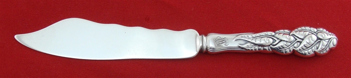  Fish Knife HH All STERLING, Wavy edge 
