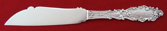 Fish Knife, All Sterling, Flat handle, 8", Mono 