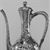 Dominick & Haff hammered Sterling Silver Tea or Coffee Pot, 1881, Mono 