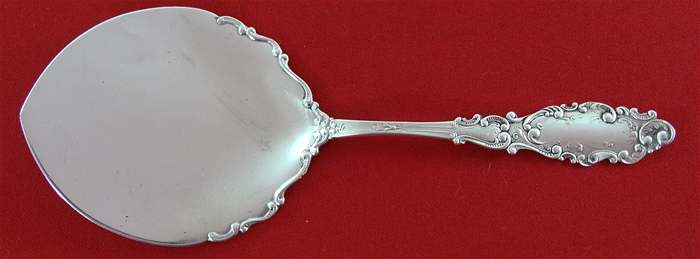 Waffle Server, All Sterling, 8 1/8"