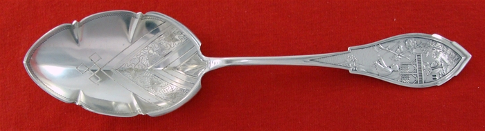 Celestial by Wood & Hughes  SERVING SPOON, 8 3/4", No Mono 