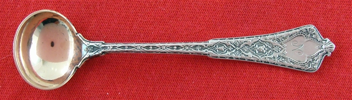 Persian Master Salt Spoon, 3 3/4", Mono