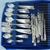 ROYAL DANISH Sterling Silver DINNER & LUNCH FLATWARE SET 12x11 - 132 PCS  