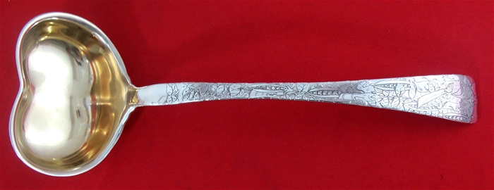 Lap Over Edge by Tiffany SOUP LADLE, PEA POD