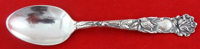 Bridal Rose by Alvin DEMITASSE SPOON, 4 1/8", Mono