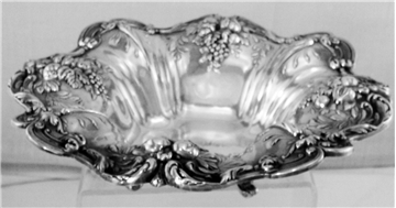 FRANCIS I FRUIT BOWL WITH FEET