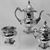 Grande Baroque by Wallace 5 piece Sterling Silver Tea and Coffee Set.