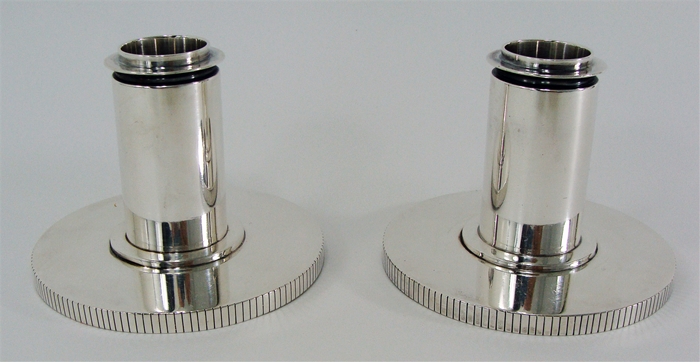 Bernadotte by Georg Jensen Sterling Silver Candlesticks #711A 