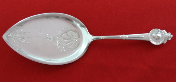 Medallion flat handle Pie Server, 8 5/8" 