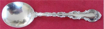  CREAM SOUP SPOON, Old Mark	