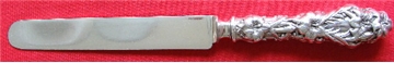  DINNER KNIFE, Handcast, PLATED, BLUNT