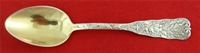 DEMITASSE SPOON, GOLD WASHED, 4 3/8" MON3