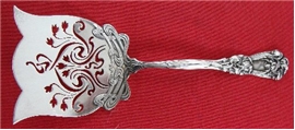 IRIS PIERCED CUCUMBER SERVER, No Monogram  	 IRIS PIERCED CUCUMBER SERVER, No Monogram